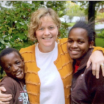 Pictured above, from left to right: Mackline, Lisa and Marie